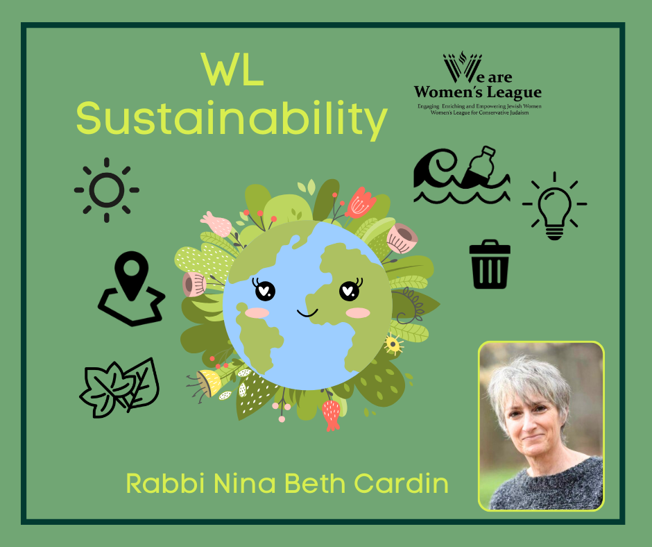 WL Sustainability: Helping to Ensure a Healthy World: The Mitzvah of Yishuv Ha’olam